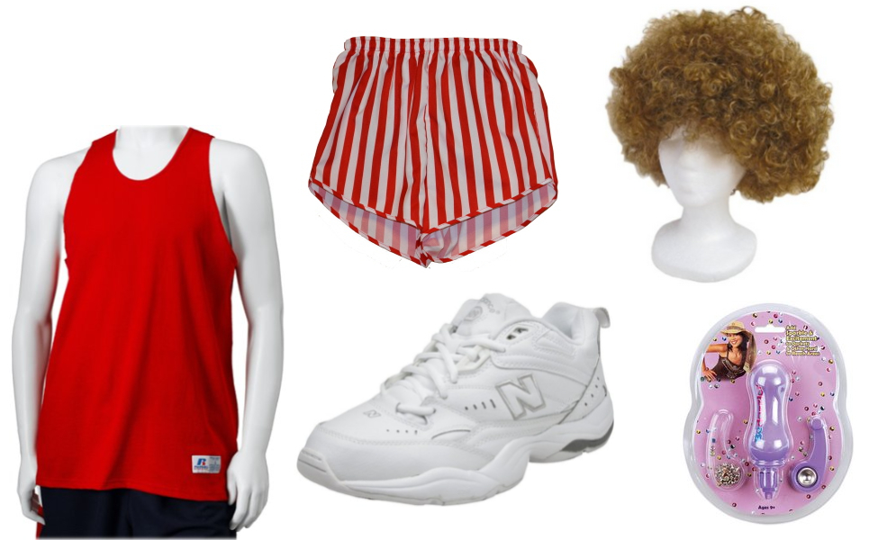 15 Minute Richard Simmons Workout Costume for Fat Body