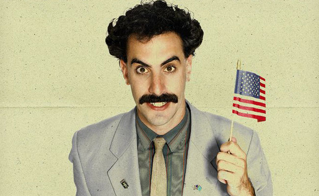 American flag store borat suit