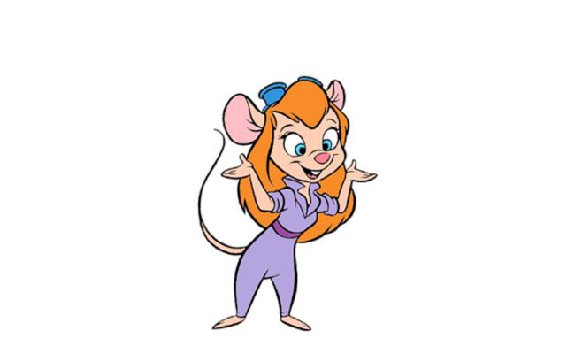 10 cutest pictures of Gadget Hackwrench from Chip 'n Dale: Rescue Rangers  