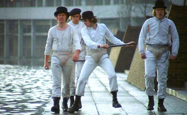 a clockwork orange cane