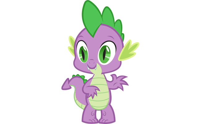 My little pony store spike the dragon