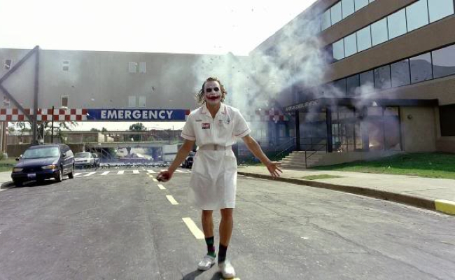 Heath Ledger Joker Nurse Costume 