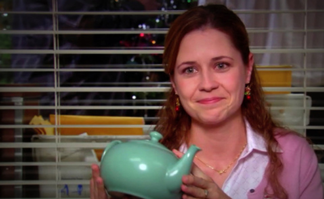 THE OFFICE Pam Beesly at Dunder Mifflin Halloween Cosplay Name 