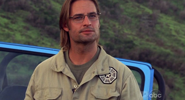 Sawyer in The Dharma Initiative