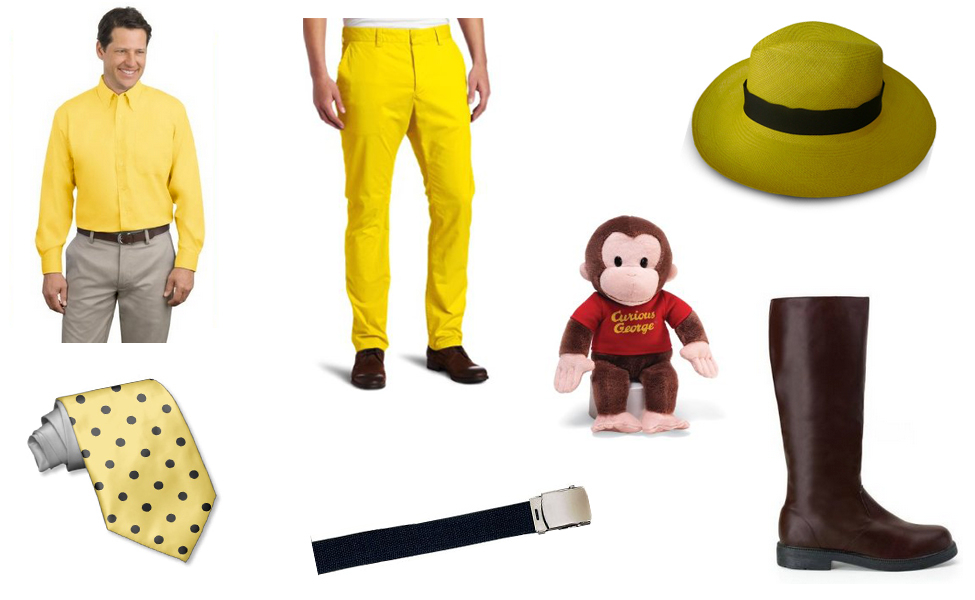 The Man in the Yellow Hat Costume