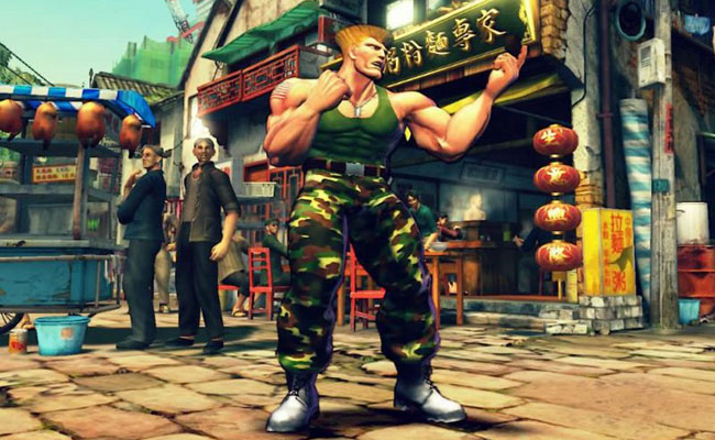 Street Fighter Guile Cosplay Costume