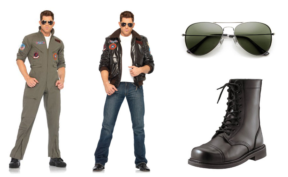 tom cruise costume top gun