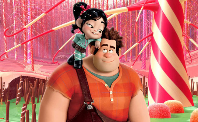 Wreck-It Ralph and Vanellope von Schweetz