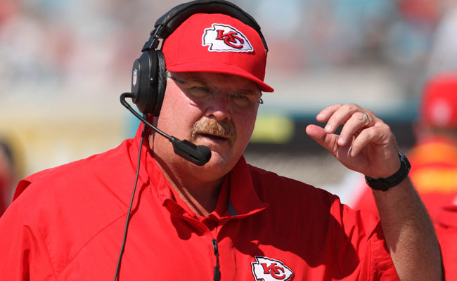 Kansas City Chiefs HC Andy Reid was a popular Halloween costume