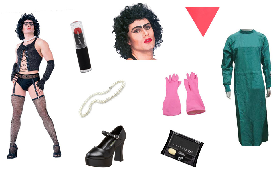 Rocky Horror Show Frank-N-Furter Fancy Dress Costume - Adult - One ...