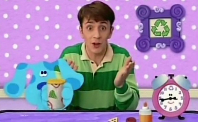 Steve From Blue's Clues Shirt : Blue S Clues Steve Green Ss Shirt Size ...