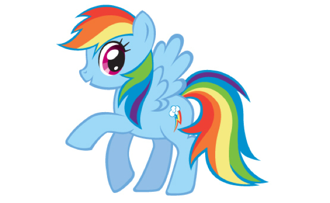 Adult My Little Pony Rainbow Dash Costume