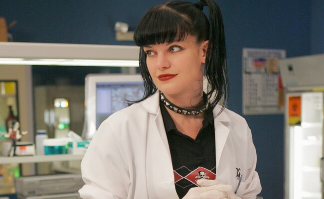 Pauley Perrette Tattoo Spider Web