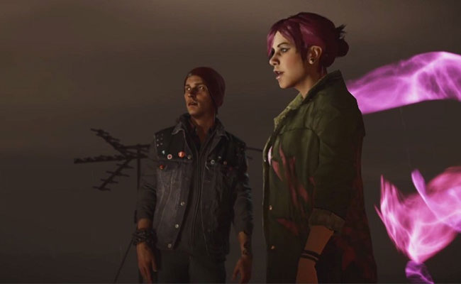 Delsin Rowe and Fetch