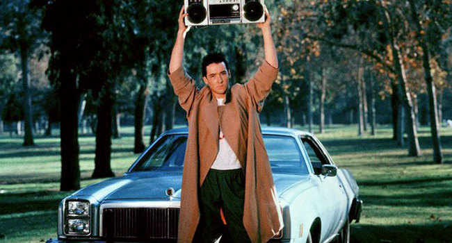 Lloyd Dobler in Say Anything…