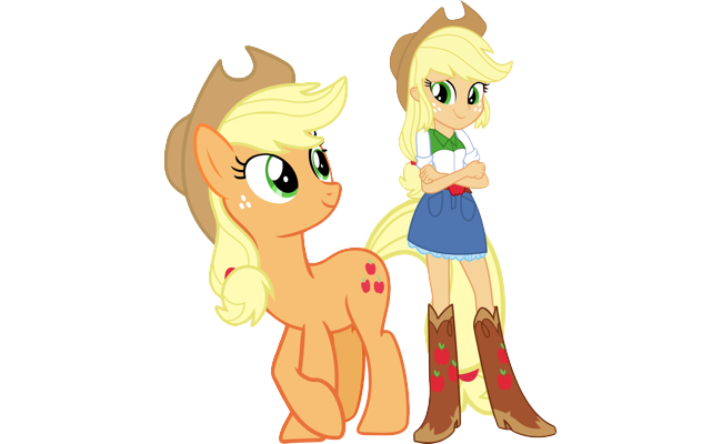 mlp applejack dress up