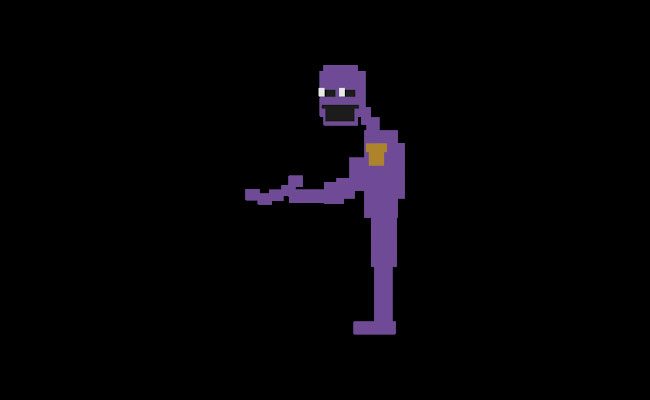 Purple Man from Five Nights at Freddy’s