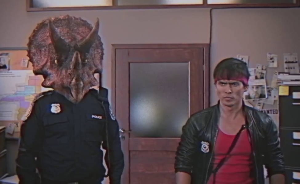 Triceracop and Kung Fury