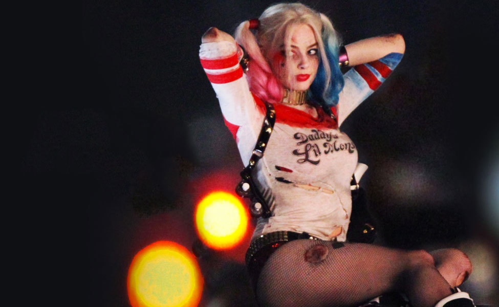 Harley Quinn in Suicide Squad Costume, Carbon Costume