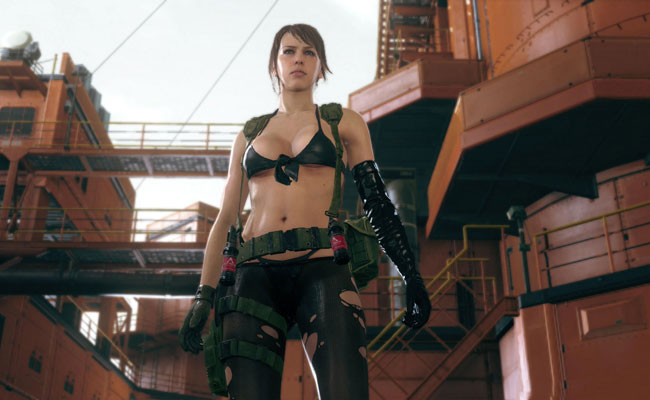 Metal Gear Solid V Quiet Cosplay Alienware Arena