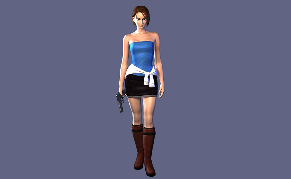 Featured image of post Jill Valentine Original Outfit - Jill valentine, from resident evil 3 model owned by capcom you can enable her default handgun and knife via optional items.