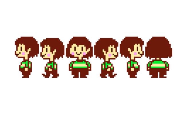 Undertale Chara (looks better in description preview) Minecraft Skin. 