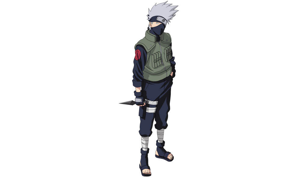 Ninja Hatake Kakashi Cosplay Mask For Sale at Miccostumes.com