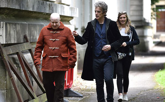 12th Doctor Peter Capaldi Black Coat for Sale