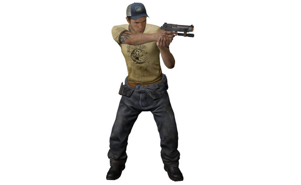 Coach from Left 4 Dead 2 Costume, Carbon Costume