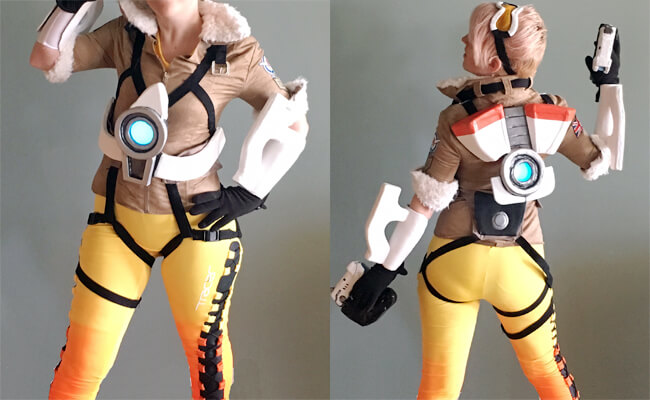 Overwatch Tracer Cosplay Costume