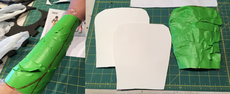 Tracer Bracer Pattern