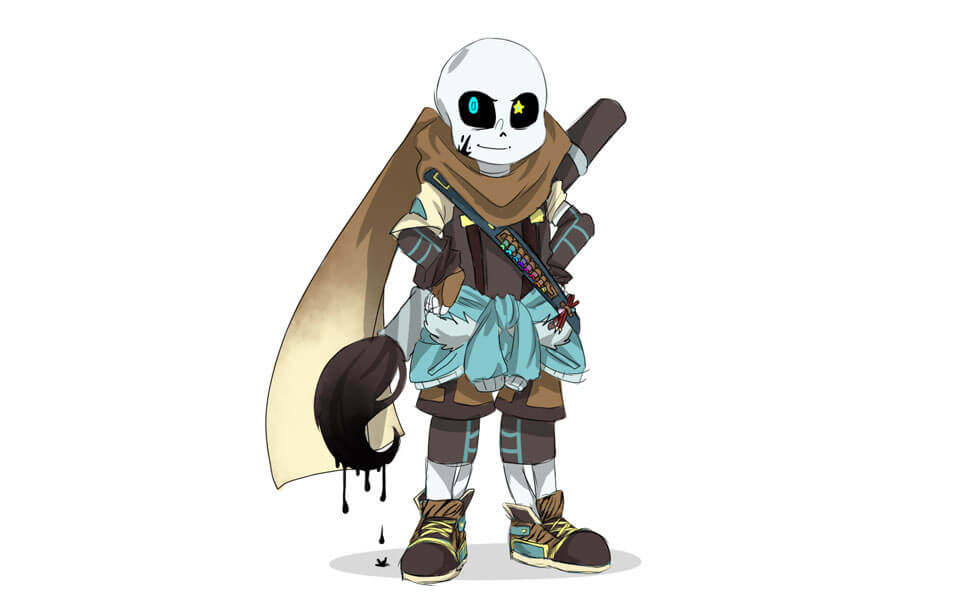 Undertale Underfell Sans Outfit uniform Cosplay Costume custom made#NM1