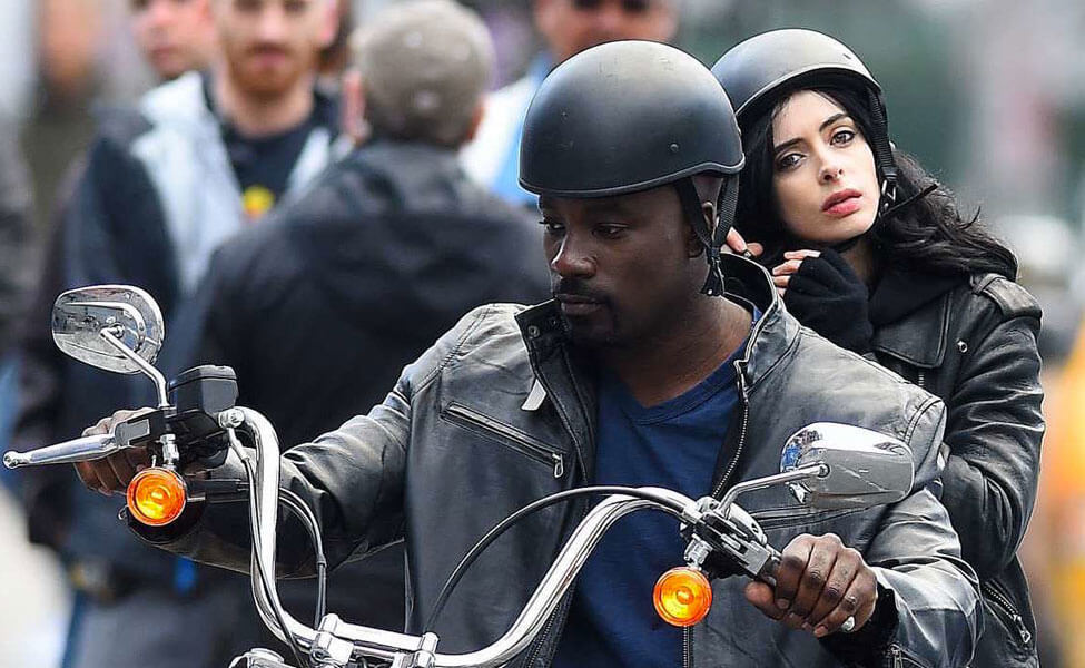 Luke Cage and Jessica Jones