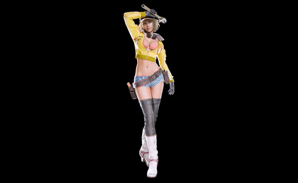 Cindy Aurum in Final Fantasy XV