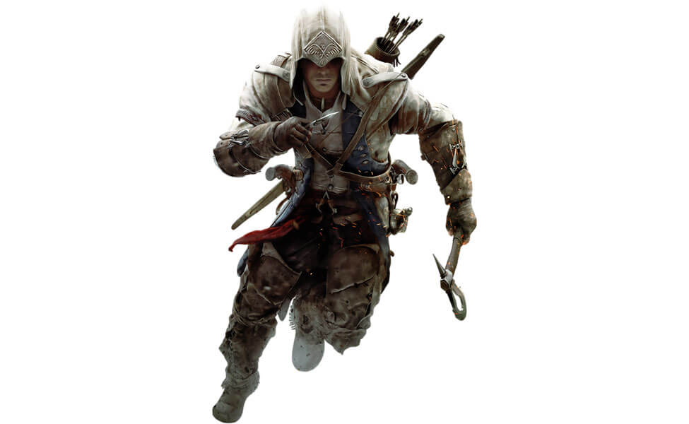 Assassin's Creed III Connor Render Cosplay Costume