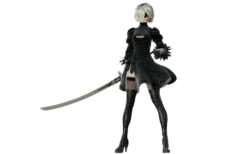 NieR: Automata 2B YoRHa No.2 Type B Halloween Cosplay Costume