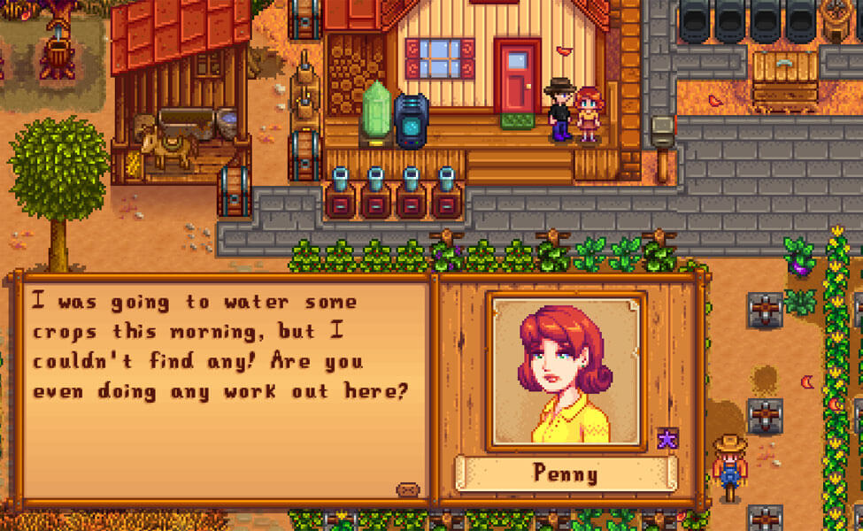 Penny from Stardew Valley