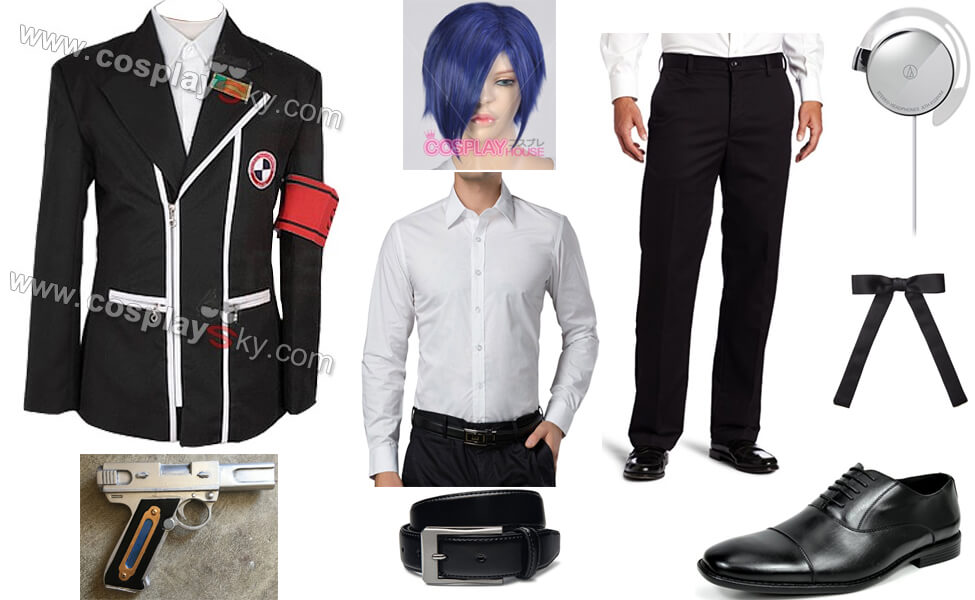 Persona 3 Protagonist Costume Carbon Costume DIY Dress Up