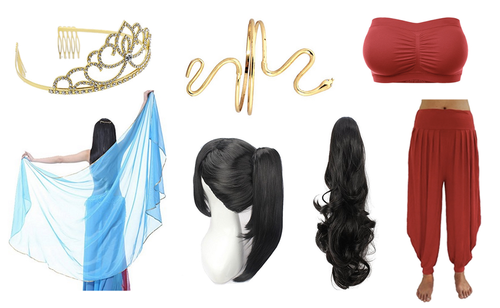 Princess Jasmine in Red Costume | Carbon | DIY Dress-Up Guides for Cosplay & Halloween