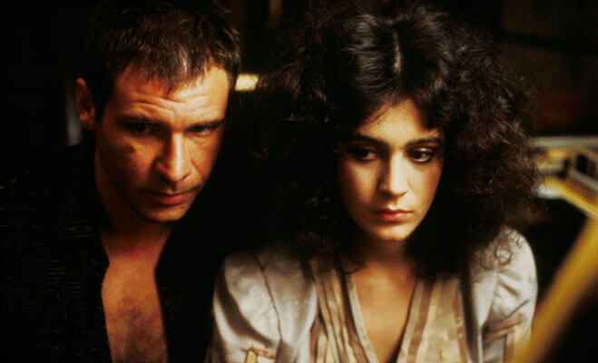 Rick Deckard and Rachael in Blade Runner