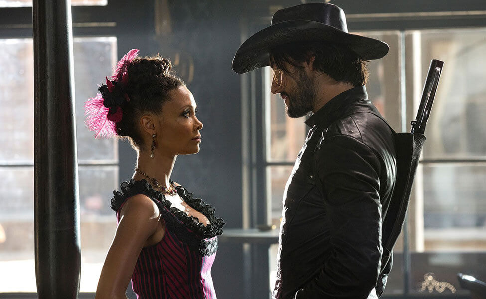 Maeve and Hector in Westworld