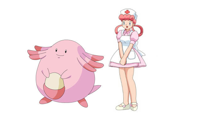 Nurse Joy from Pokémon