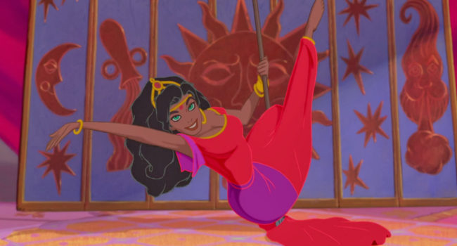 Esmeralda at the Festival of Fools