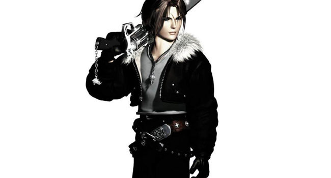 Squall Leonhart in Final Fantasy VIII