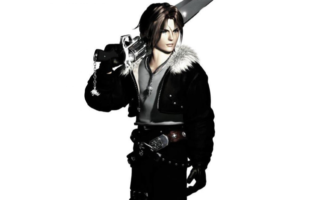 Squall Leonhart in Final Fantasy VIII