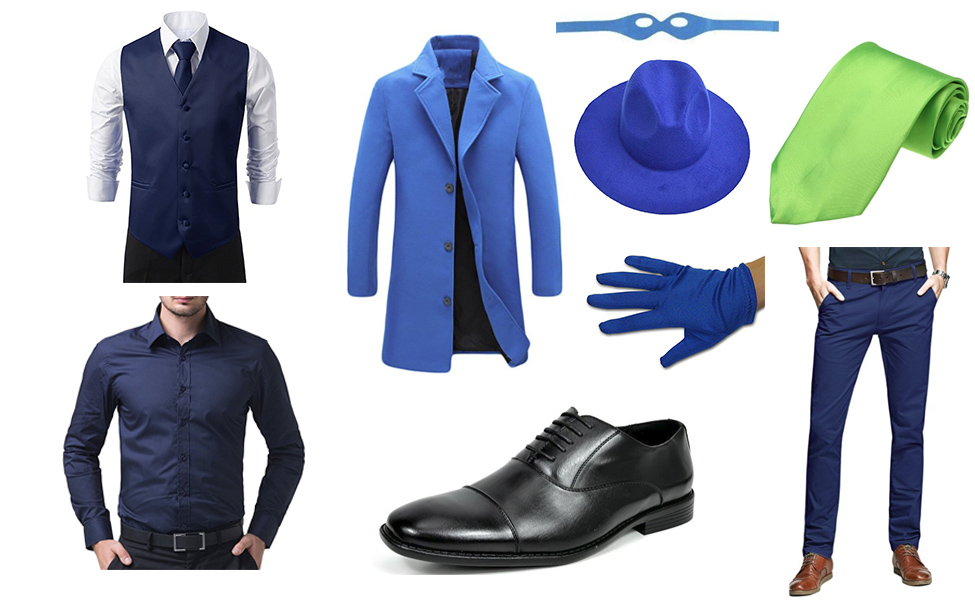The Blue Morpho Costume