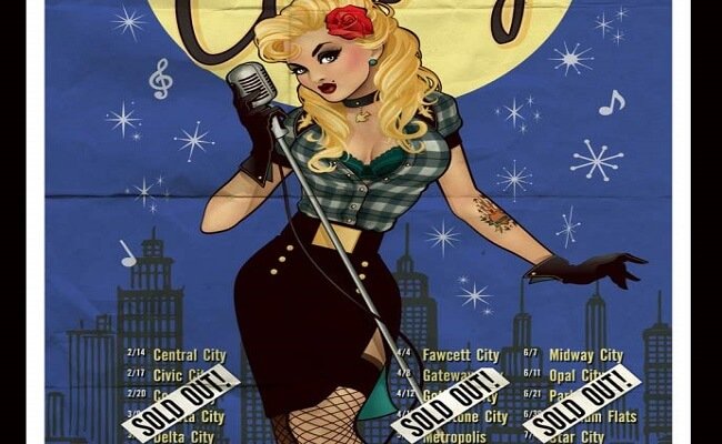 bombshells black canary