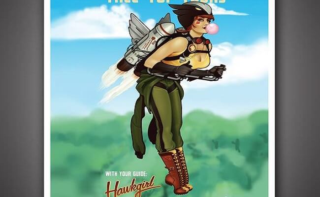 Bombshell Hawkgirl