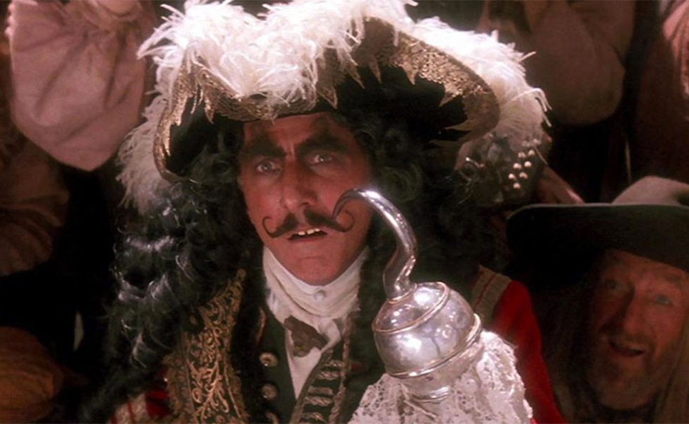 captain hook costume dustin hoffman