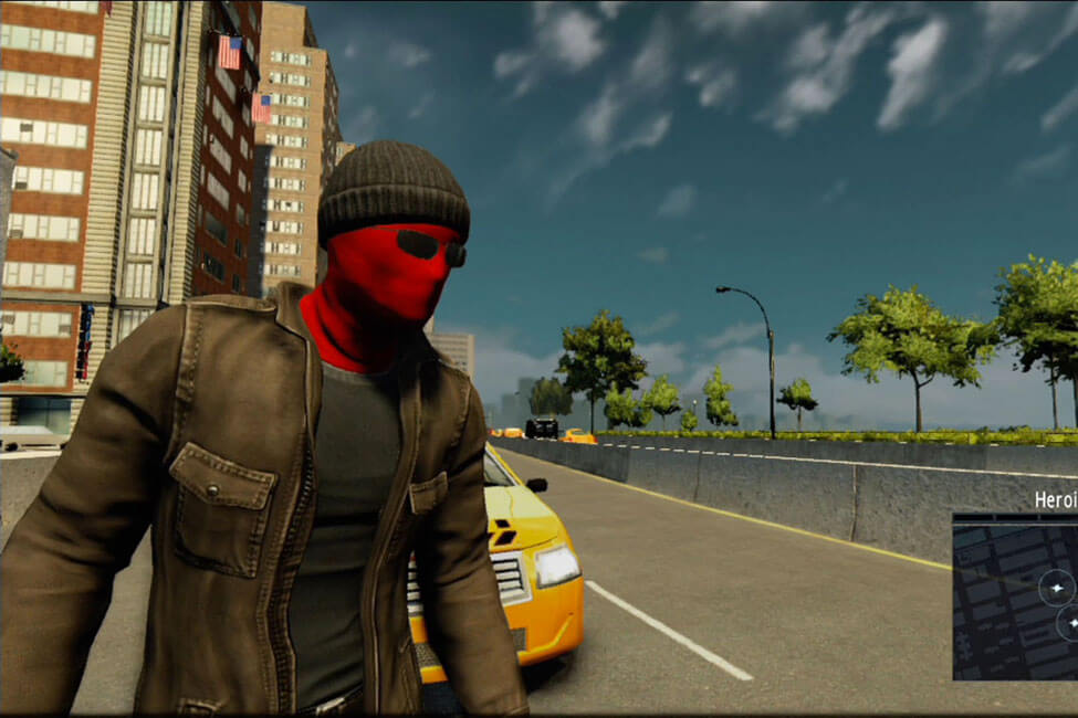 the amazing spider man game vigilante suit